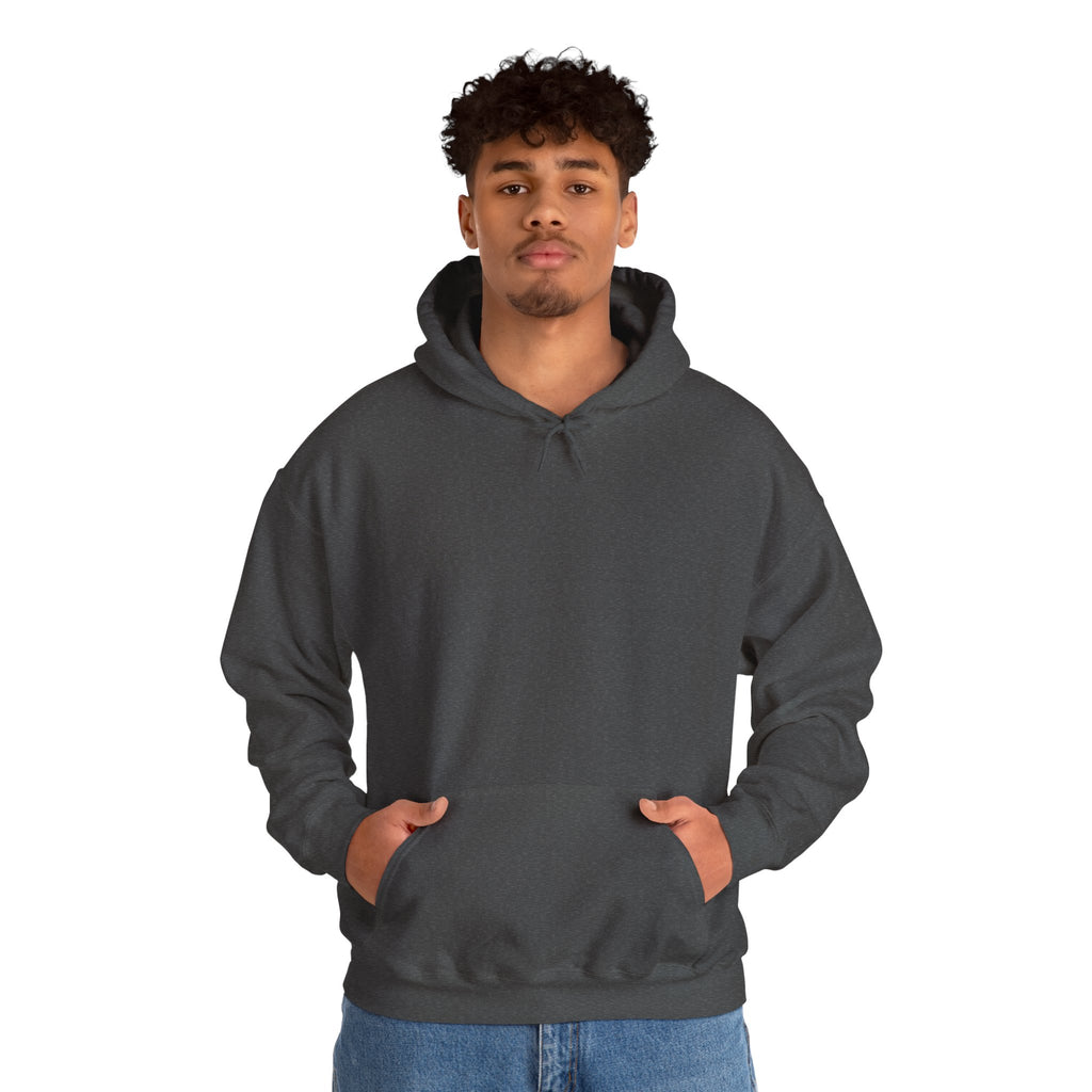 Sweat à capuche blanc douillet — Pull unisexe classique en mélange épais