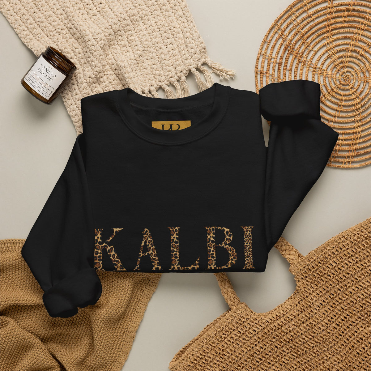 Sweatshirt Oversize Imprimé Léopard "KALBI" – Édition Limitée Streetwear