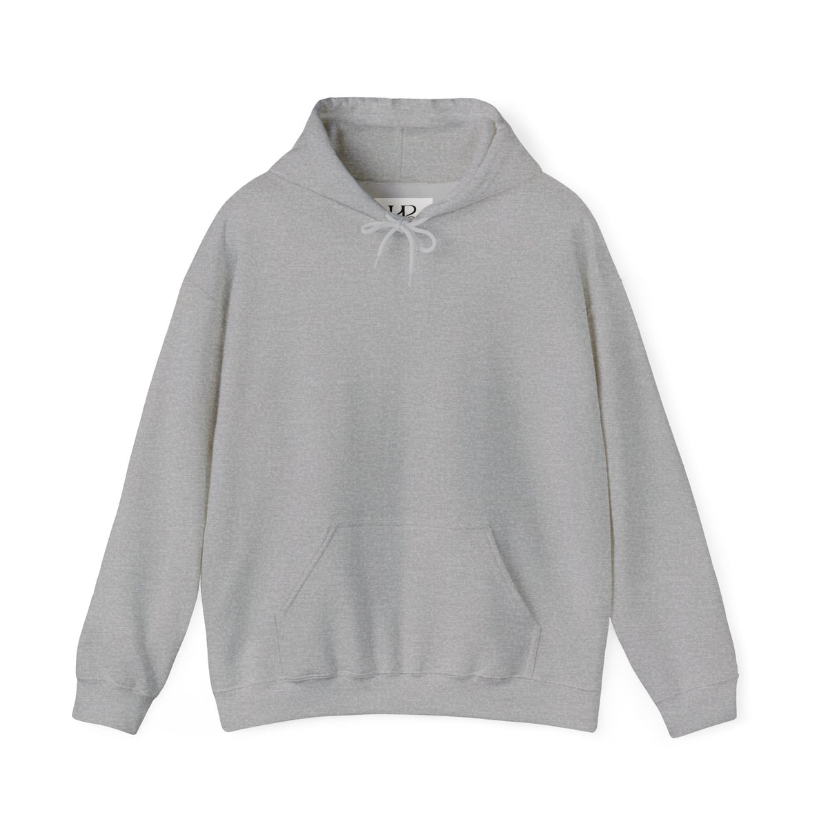 Sweat à capuche blanc douillet — Pull unisexe classique en mélange épais