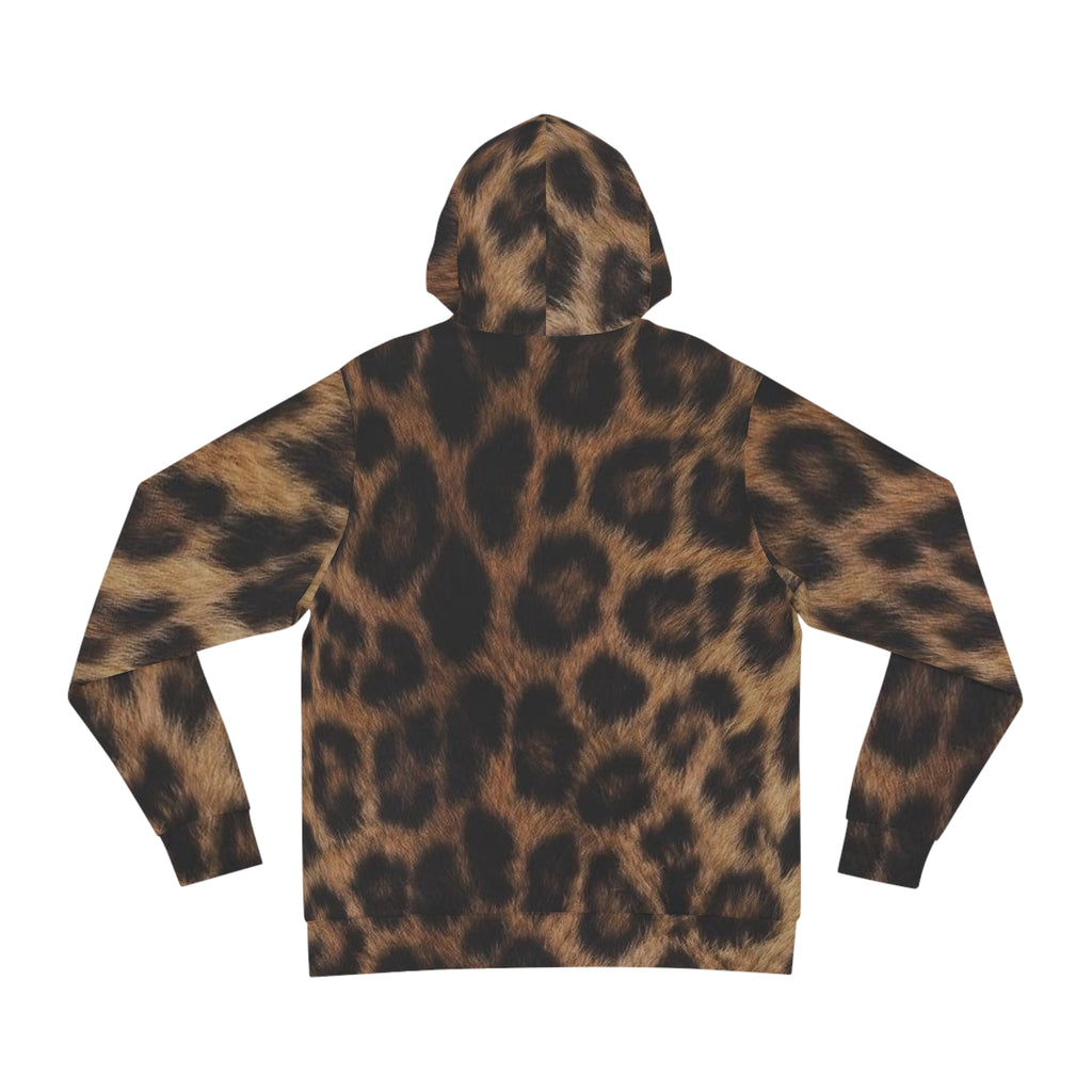 Sweat à Capuche Imprimé Léopard — All-Over Print Pull