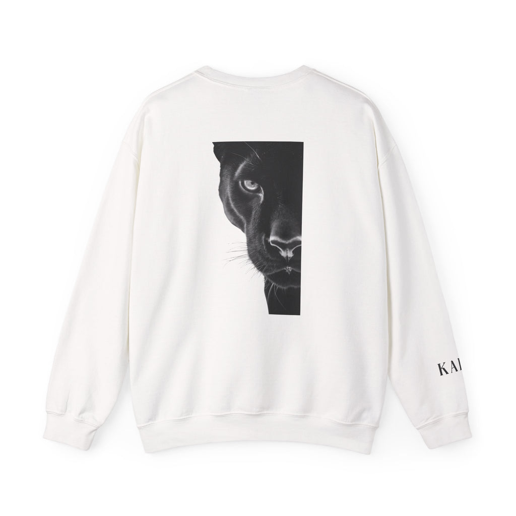 Sweat-shirt Col Rond Motif Panthère — KALBI
