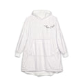 Plaid à Capuche «Stay Cozy» — Couverture Polaire Oversize avec Poche