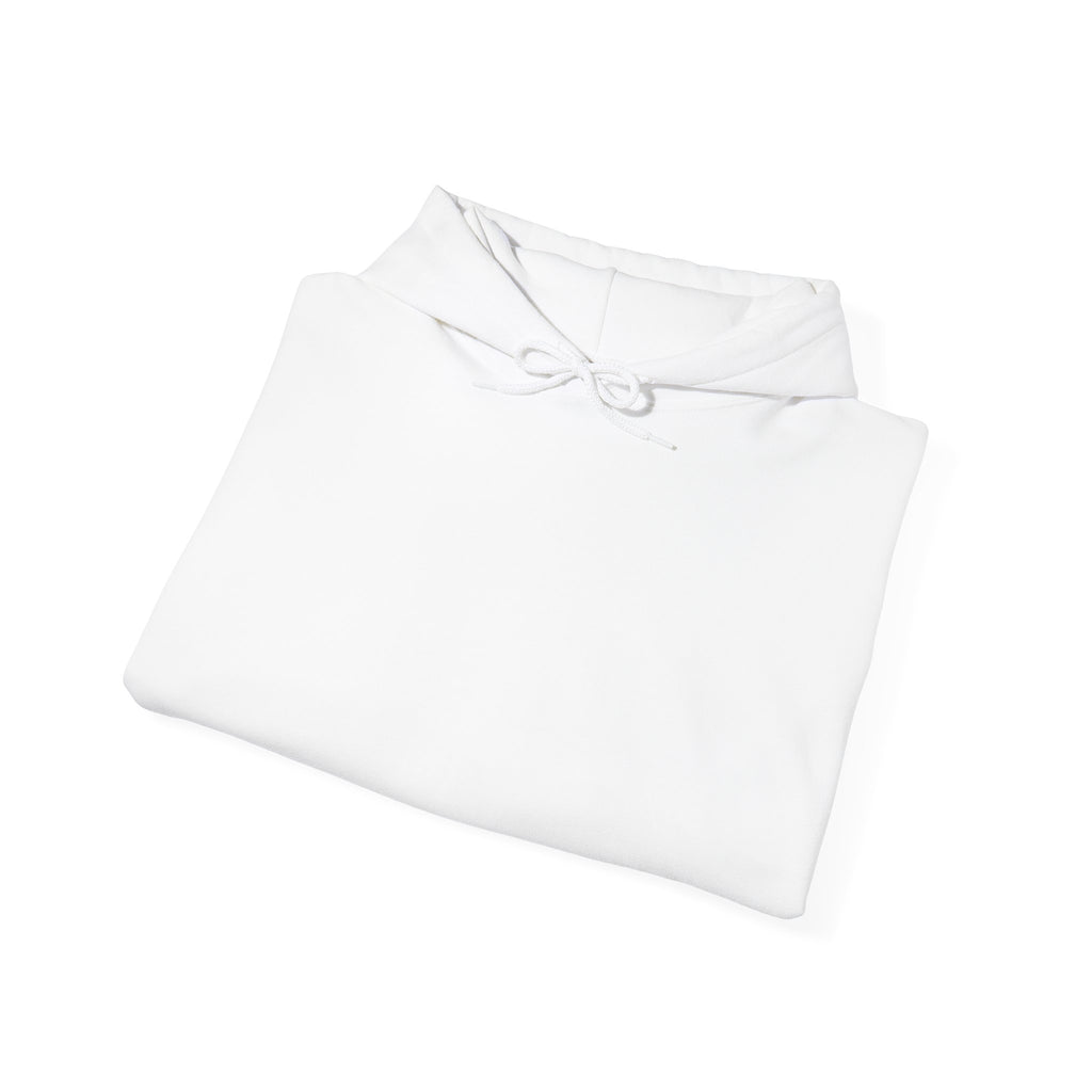 Sweat à capuche blanc douillet — Pull unisexe classique en mélange épais