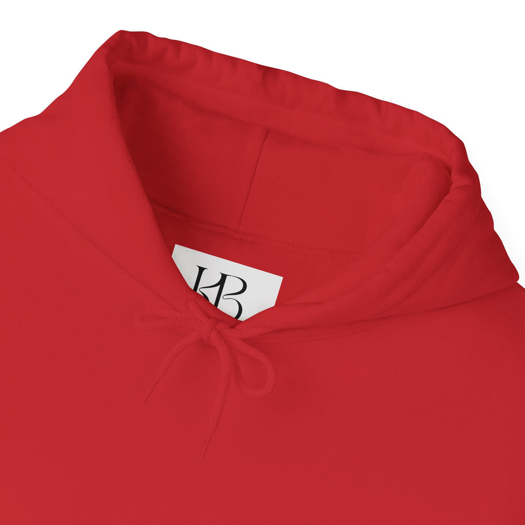 Sweat à capuche blanc douillet — Pull unisexe classique en mélange épais