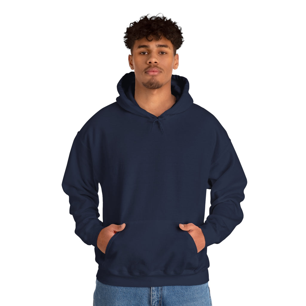 Sweat à capuche blanc douillet — Pull unisexe classique en mélange épais
