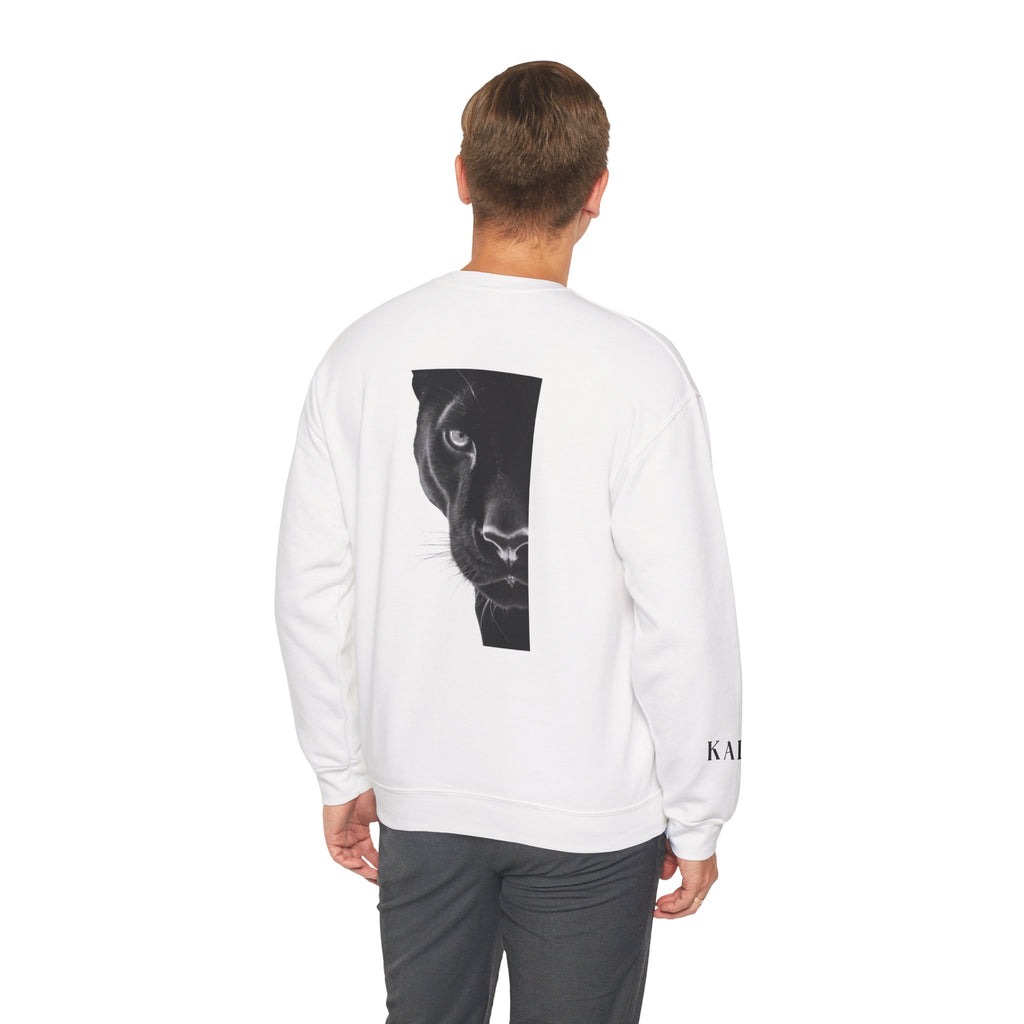 Sweat-shirt Col Rond Motif Panthère — KALBI