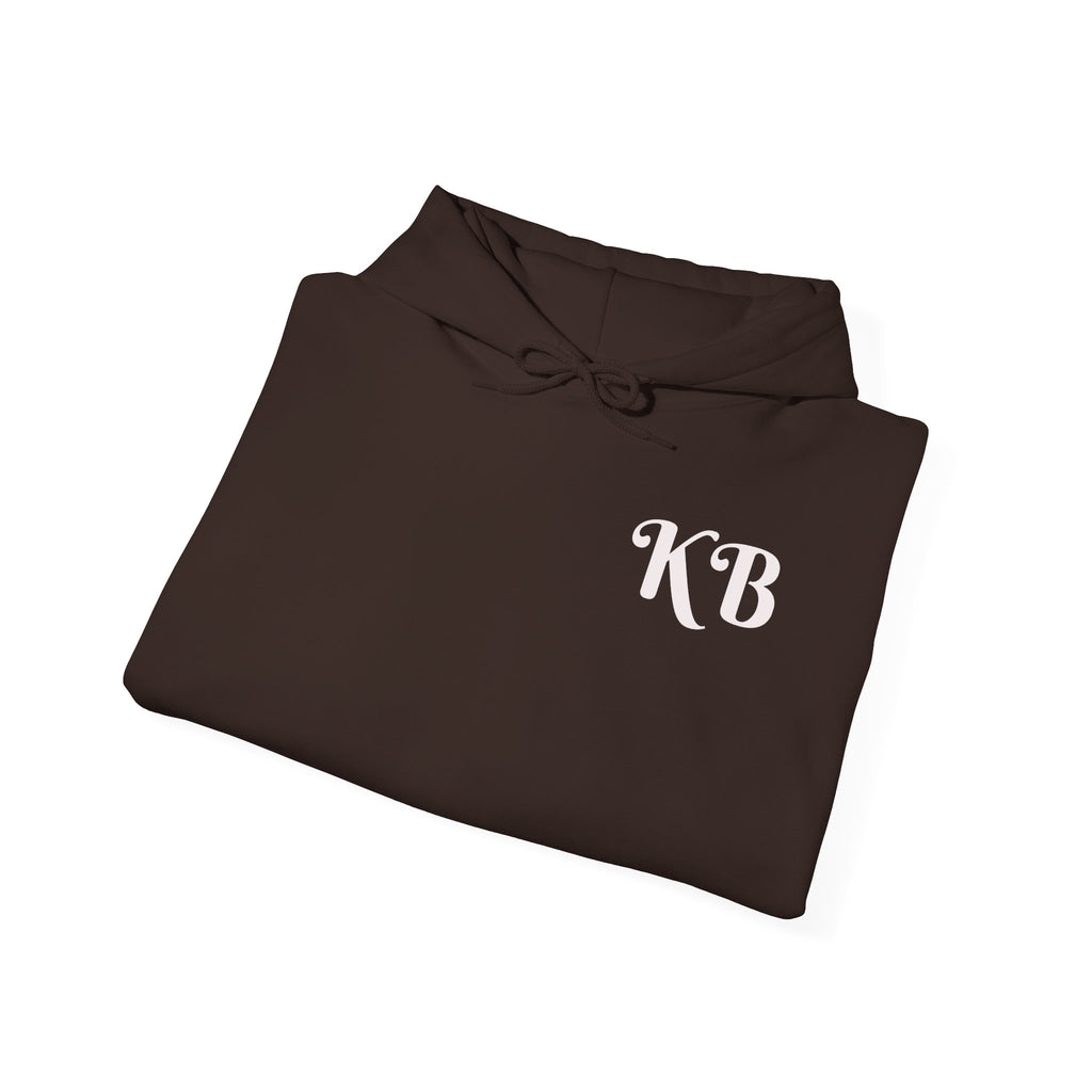 Sweat à Capuche Monogramme KB — Pull Initiales Classique