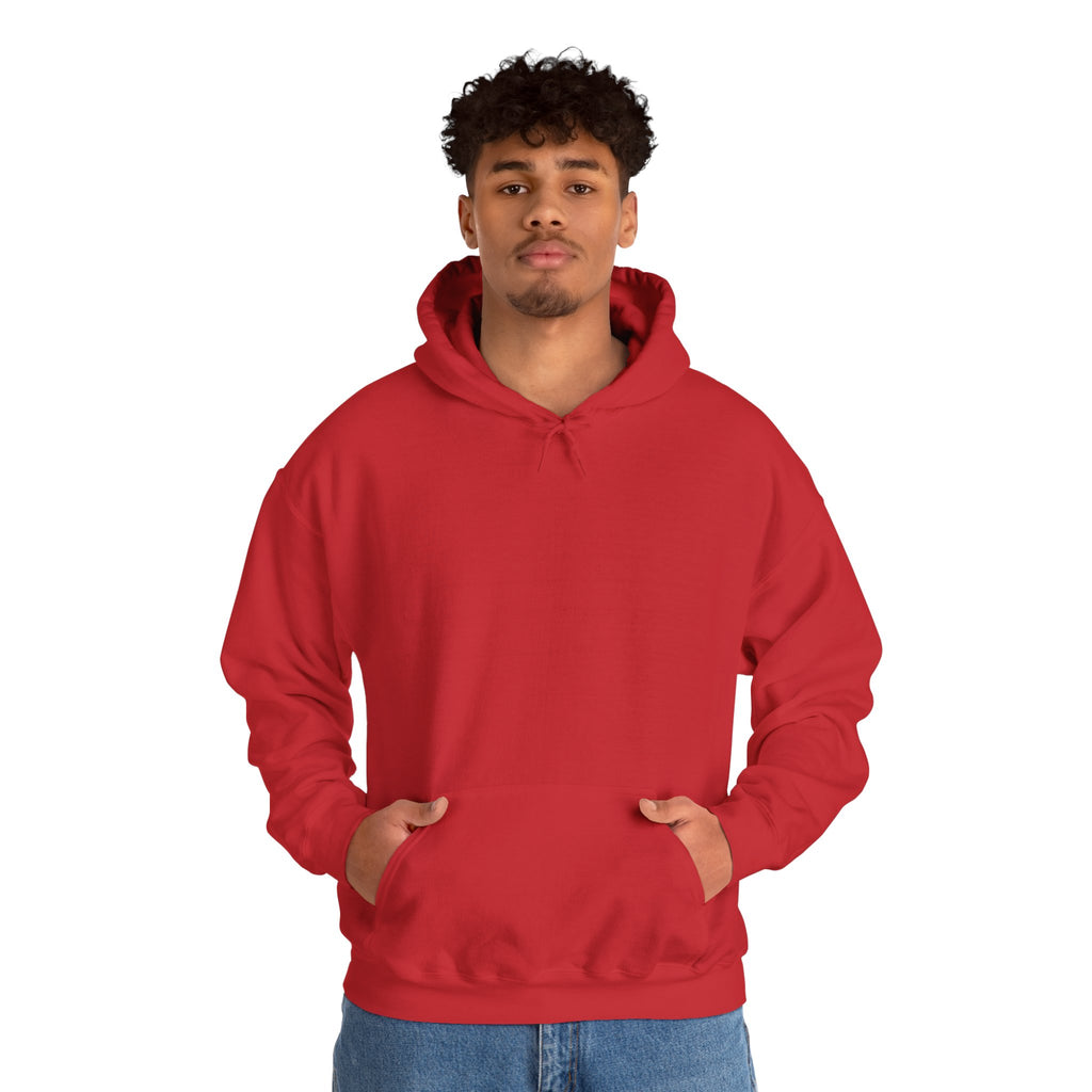 Sweat à capuche blanc douillet — Pull unisexe classique en mélange épais