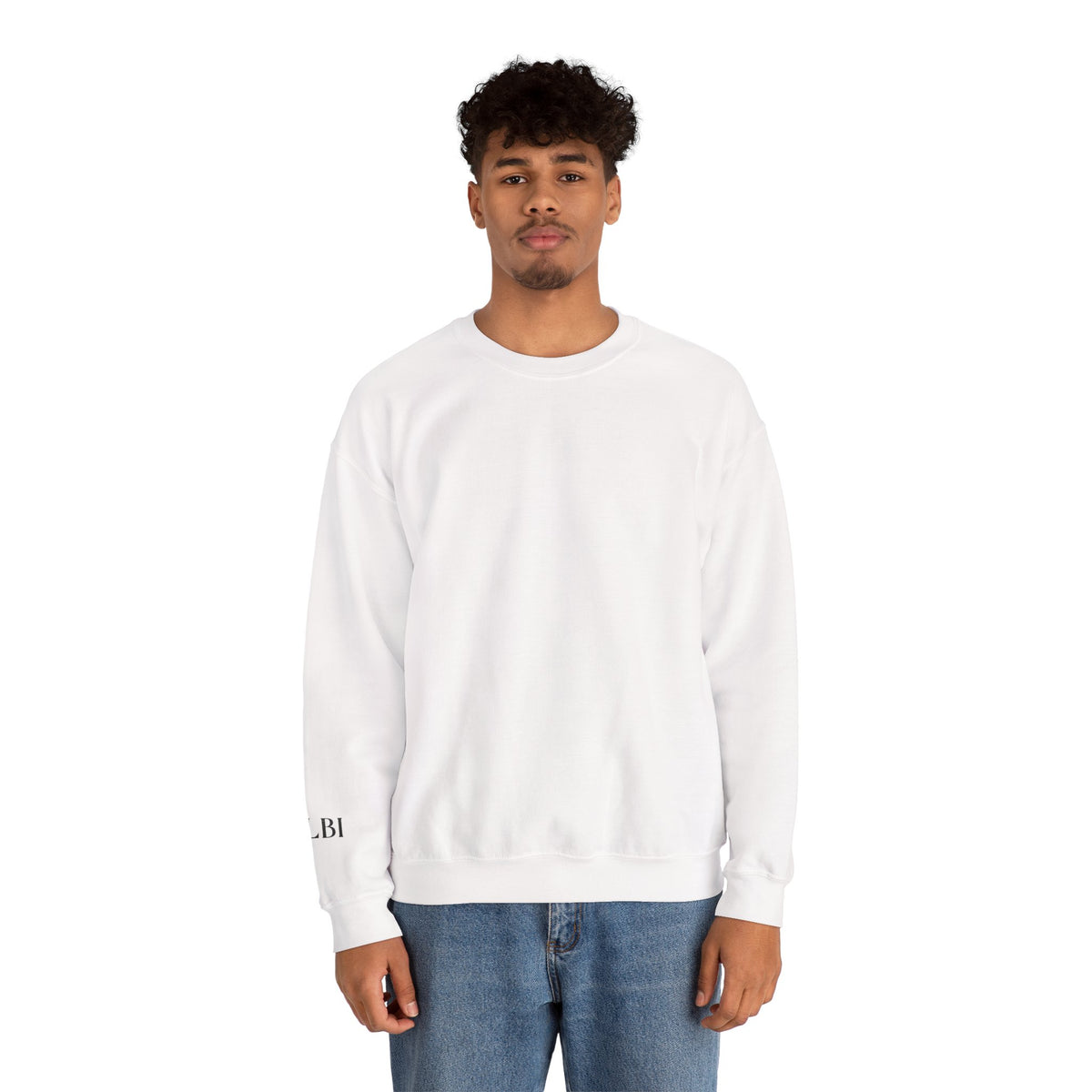Crew Neck Panther Print Sweatshirt — KALBI