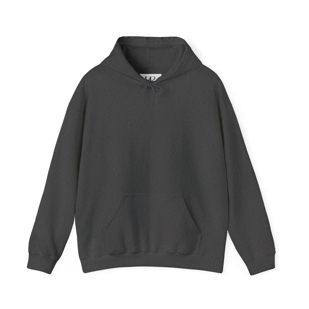 Sweat à capuche blanc douillet — Pull unisexe classique en mélange épais
