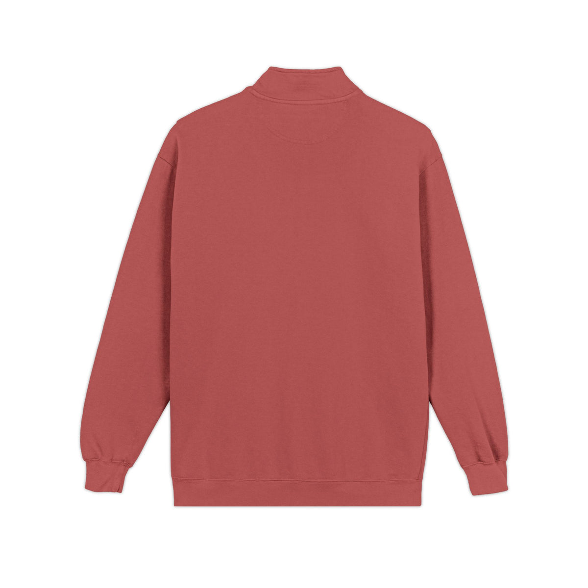 Sweatshirt Quart de Zip Brodé «KB» — Pull Monogramme Décontracté