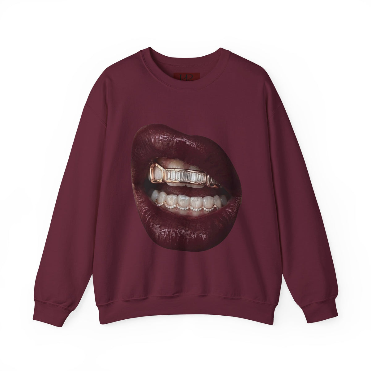Crew Neck Sweatshirt with Unique Illustration — KALBI