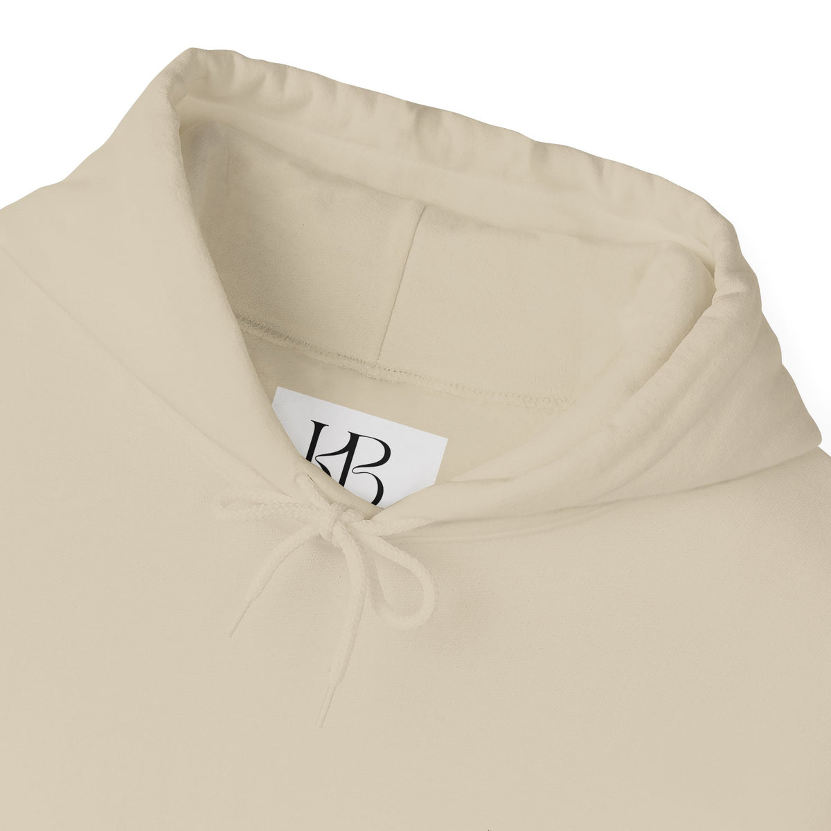 Sweat à capuche blanc douillet — Pull unisexe classique en mélange épais