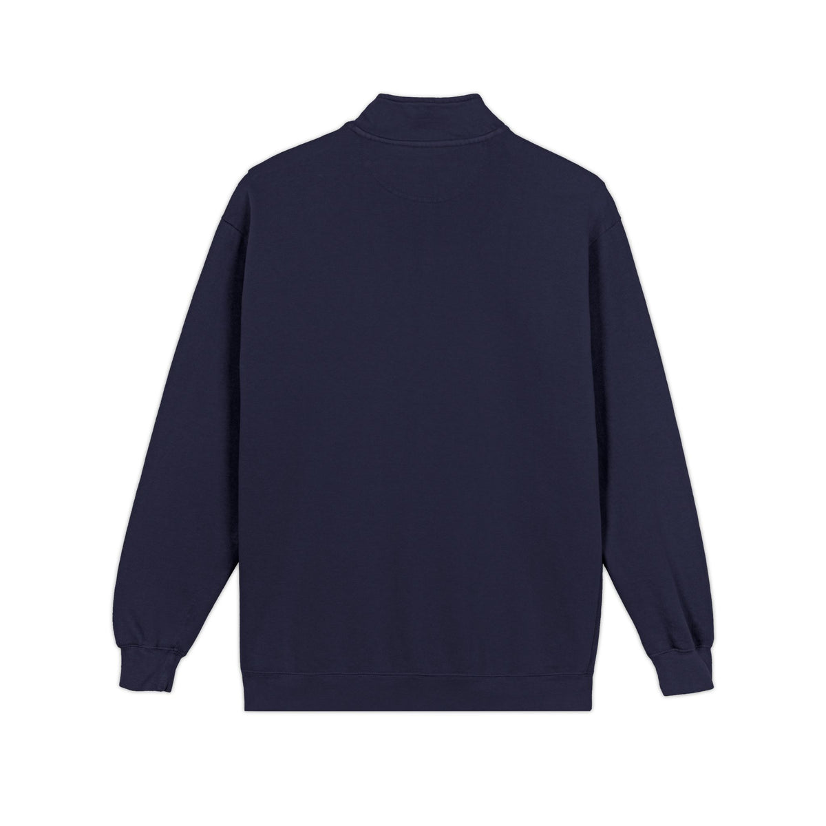 Sweatshirt Quart de Zip Brodé «KB» — Pull Monogramme Décontracté