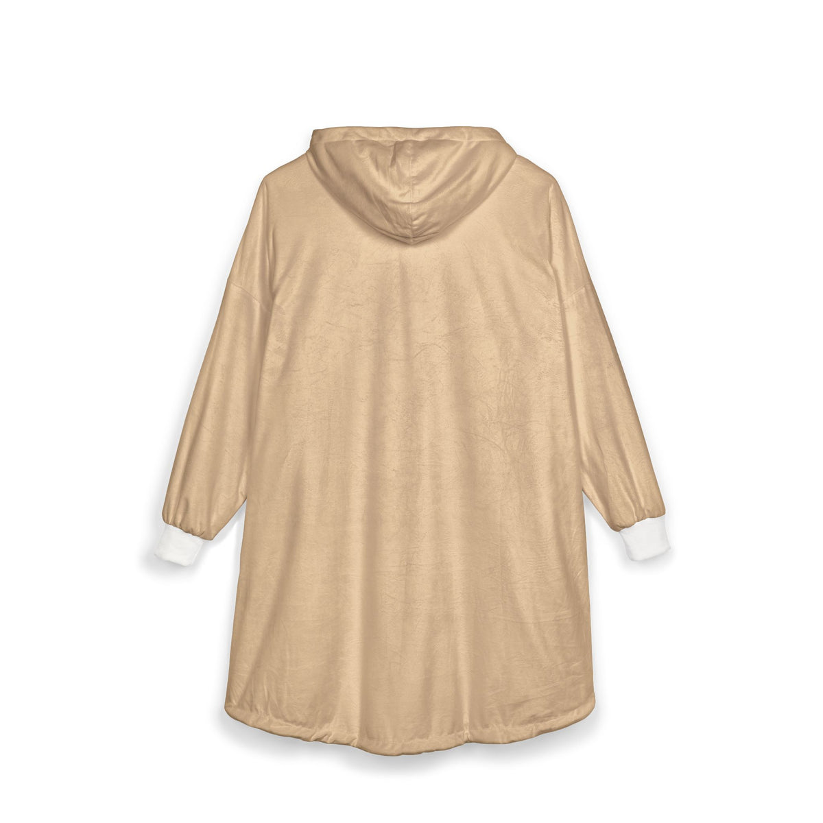 Cozy Camel Hooded Blanket – "Stay Cozy" Oversized Sherpa Hoodie Blanket
