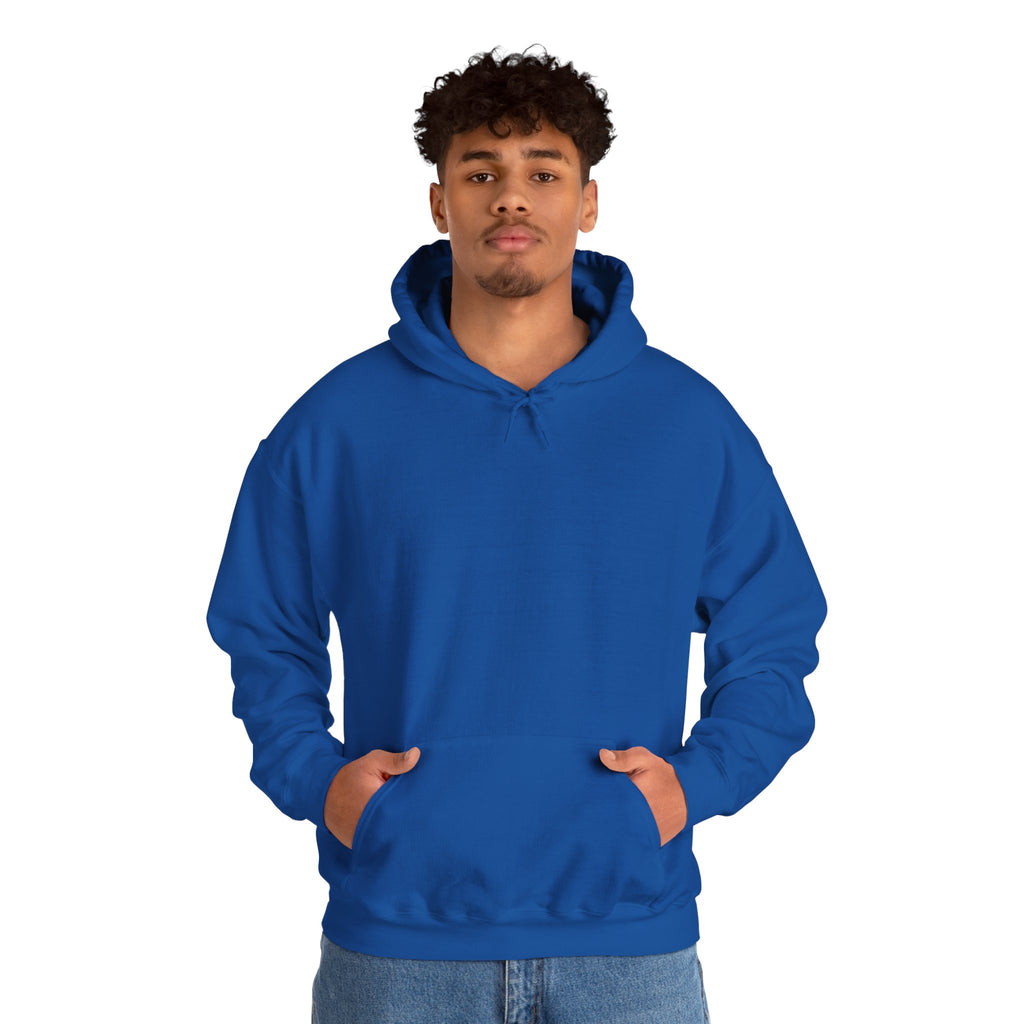 Sweat à capuche blanc douillet — Pull unisexe classique en mélange épais