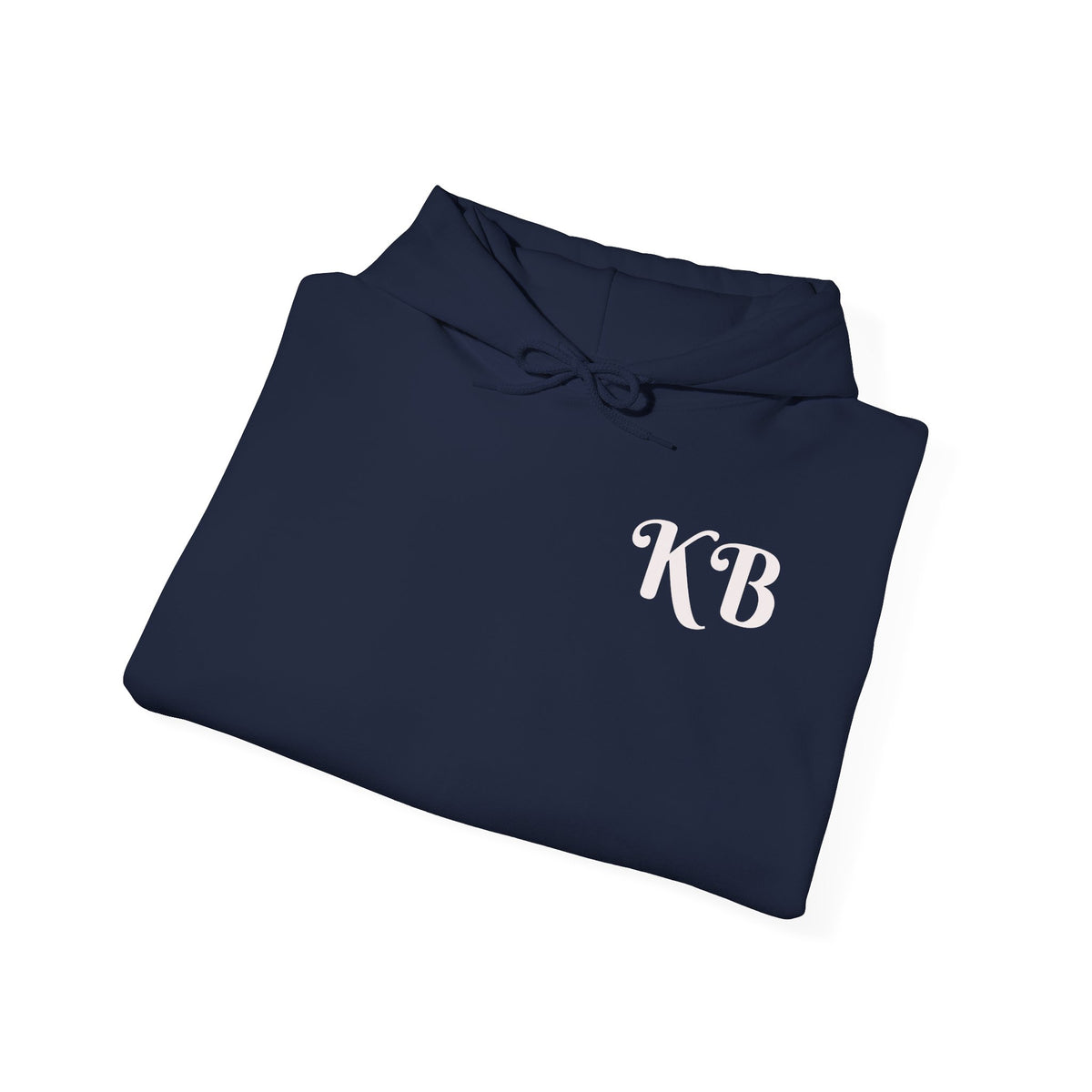 Sweat à Capuche Monogramme KB — Pull Initiales Classique