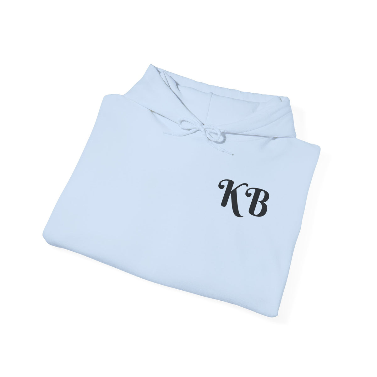 Sweat à Capuche Monogramme KB — Pull Initiales Classique