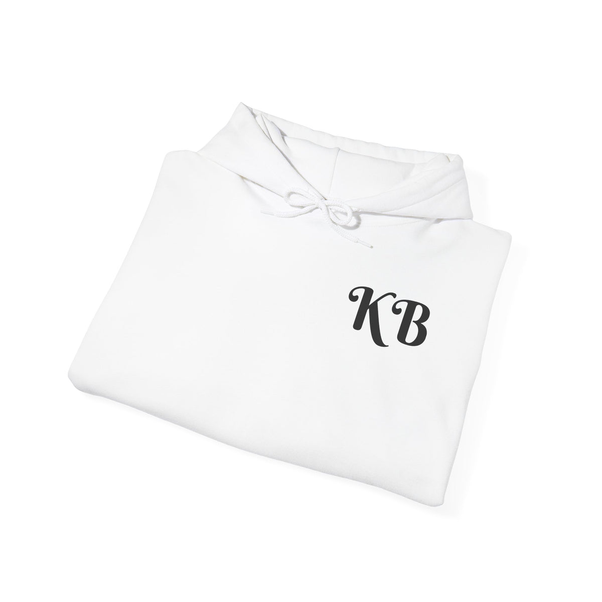 Sweat à Capuche Monogramme KB — Pull Initiales Classique