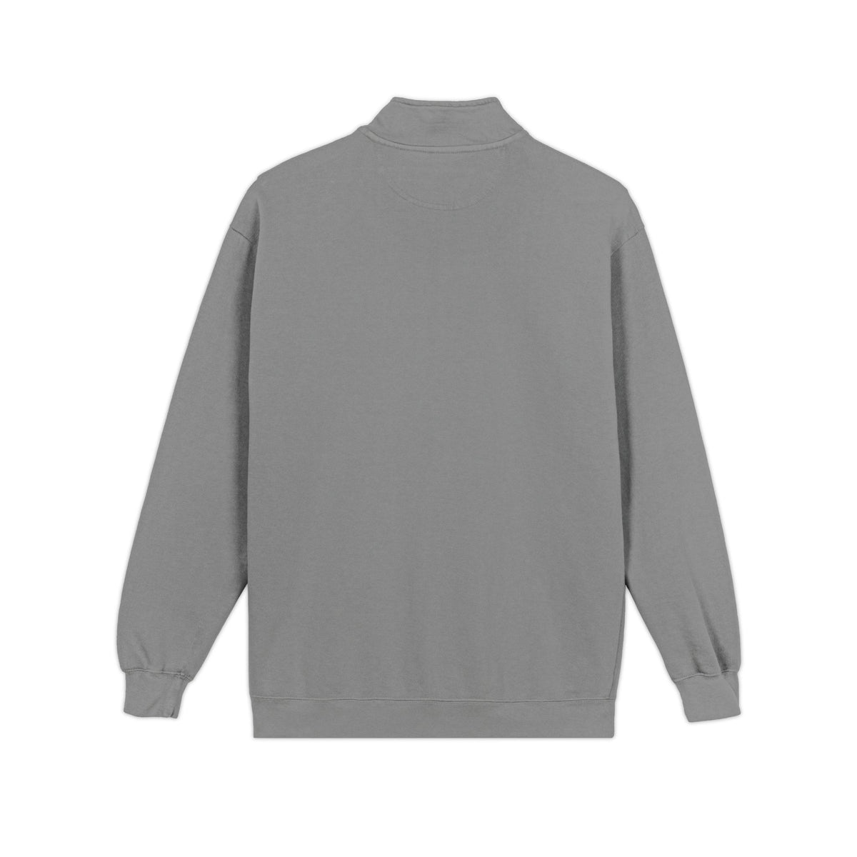 Sweatshirt Quart de Zip Brodé «KB» — Pull Monogramme Décontracté