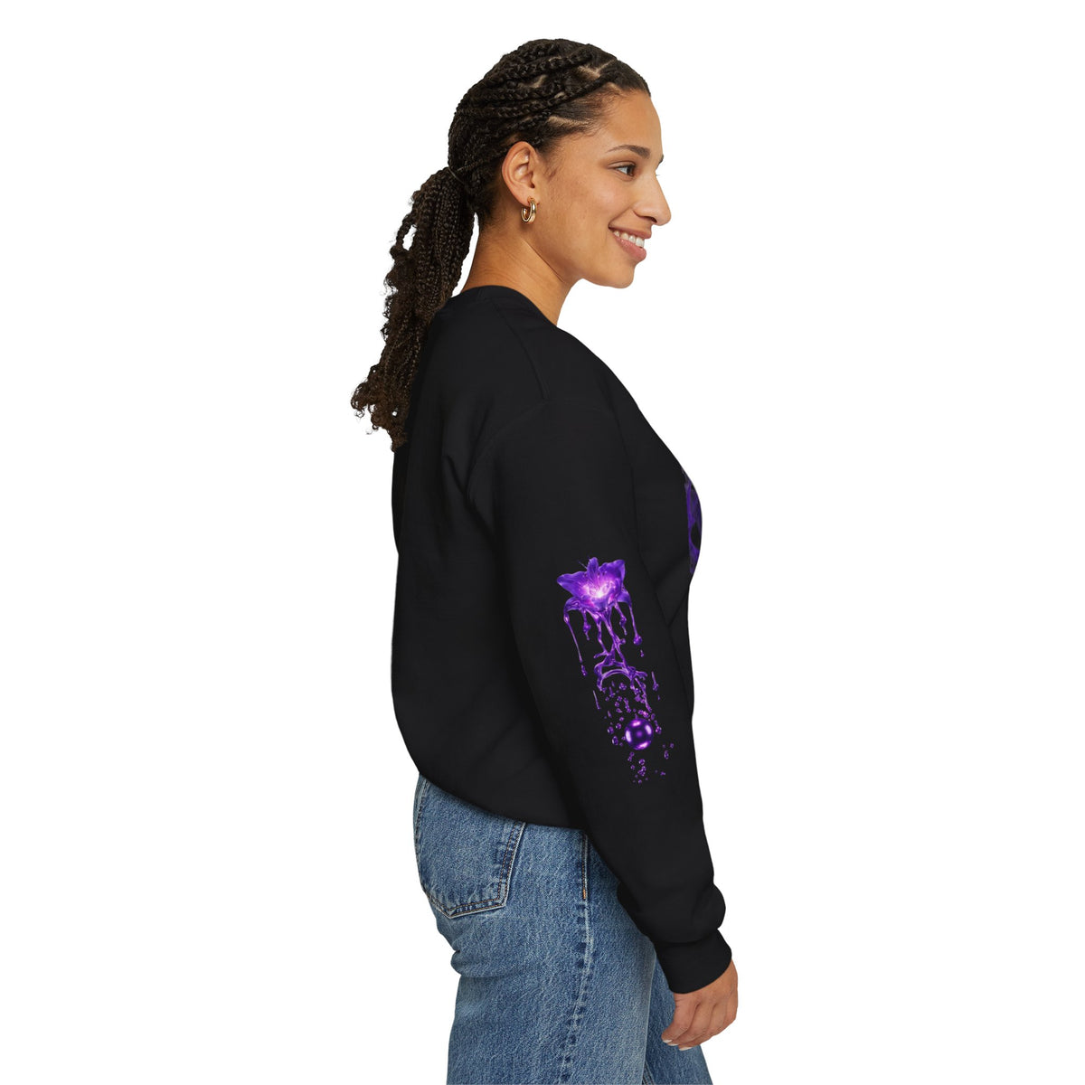 Sweat-shirt col rond unisexe