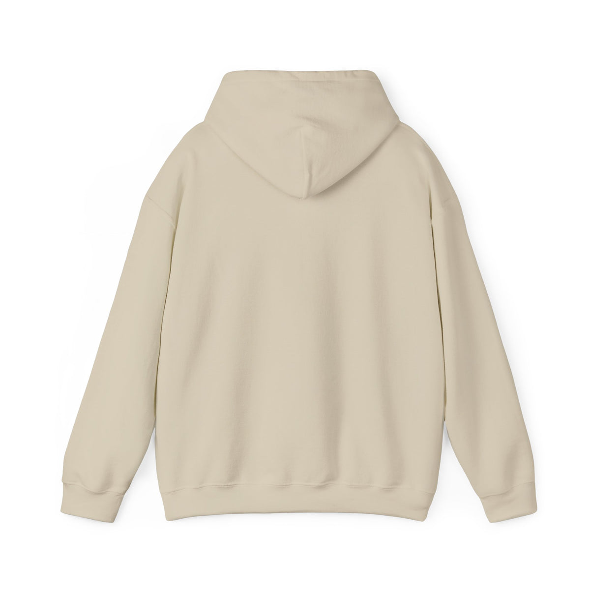 Sweat à capuche blanc douillet — Pull unisexe classique en mélange épais