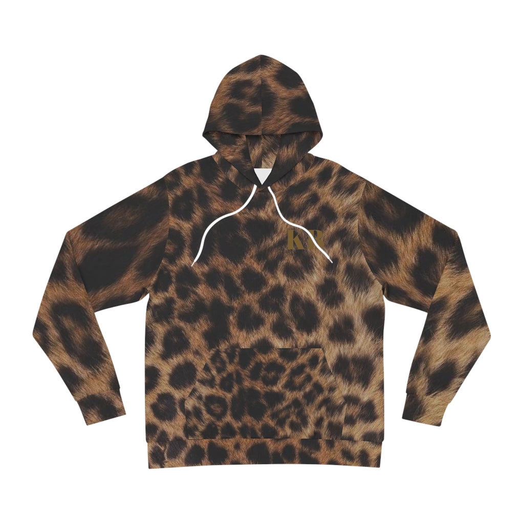 Sweat à Capuche Imprimé Léopard — All-Over Print Pull