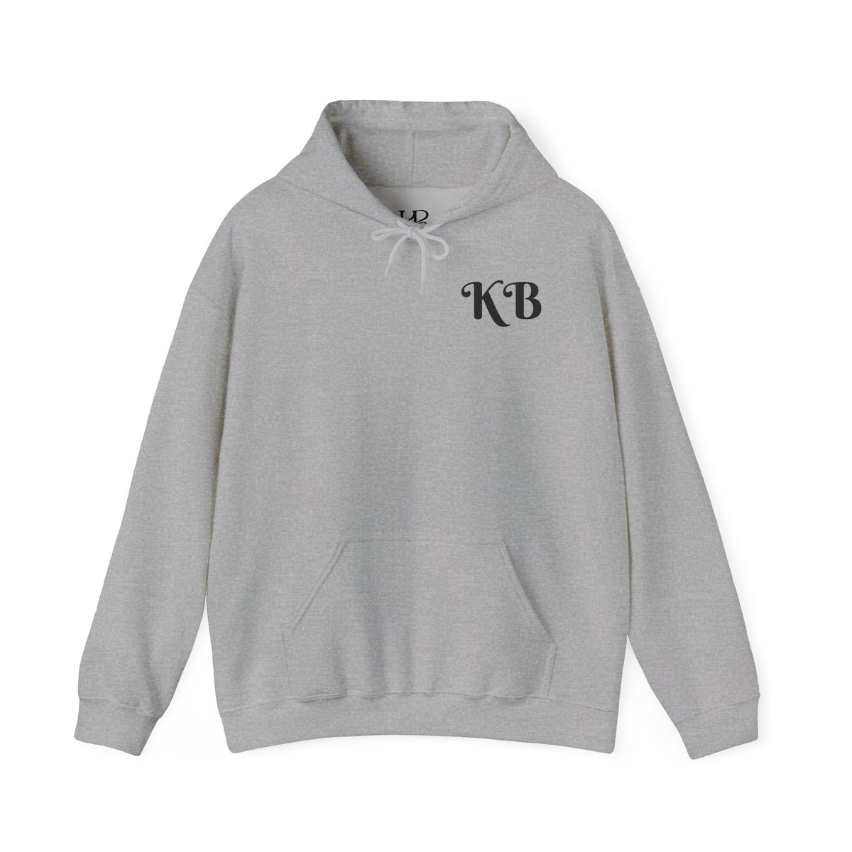 Sweat à Capuche Monogramme KB — Pull Initiales Classique