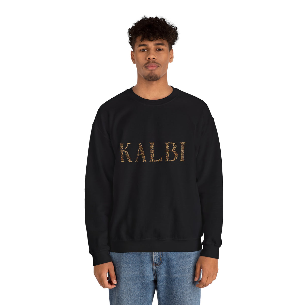 Sweatshirt Oversize Imprimé Léopard "KALBI" – Édition Limitée Streetwear