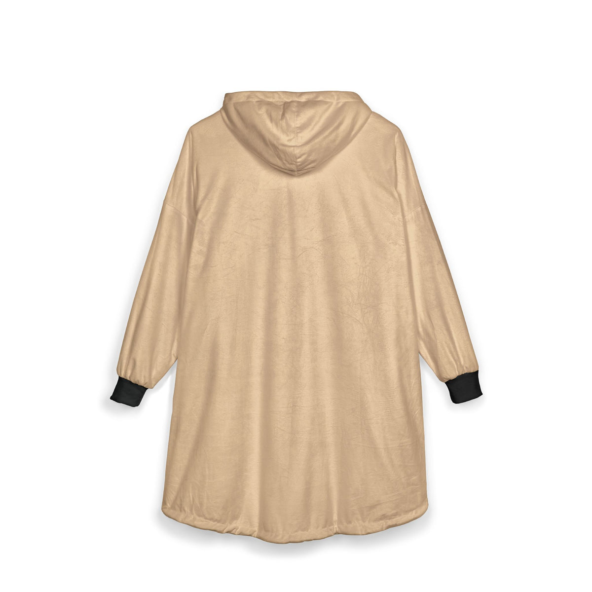 Cozy Camel Hooded Blanket – "Stay Cozy" Oversized Sherpa Hoodie Blanket