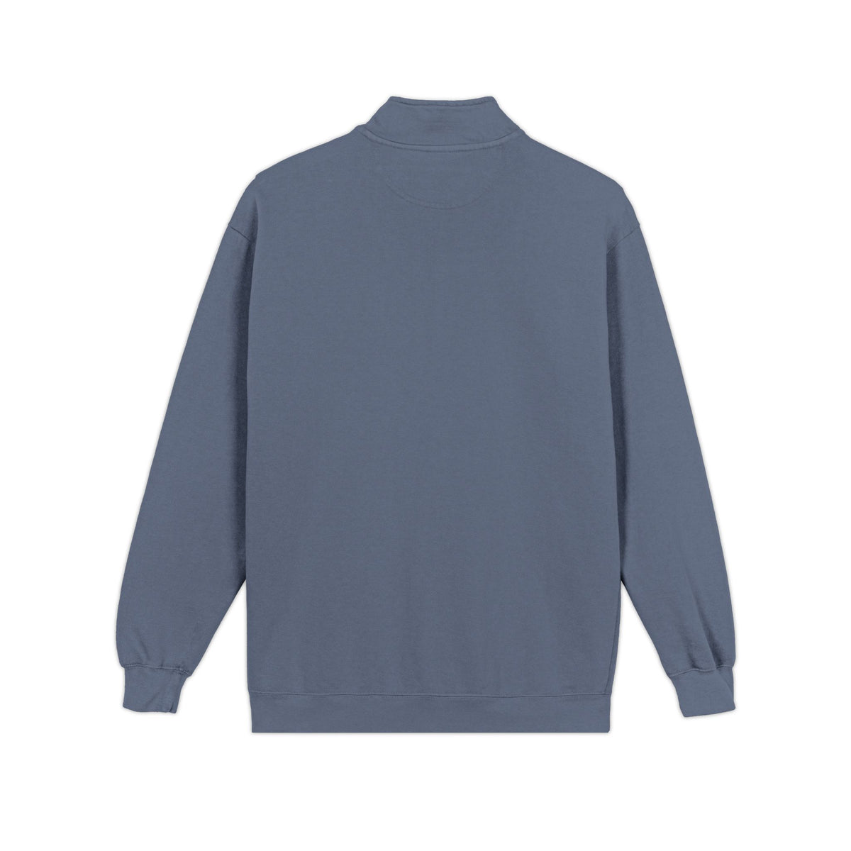 Sweatshirt Quart de Zip Brodé «KB» — Pull Monogramme Décontracté
