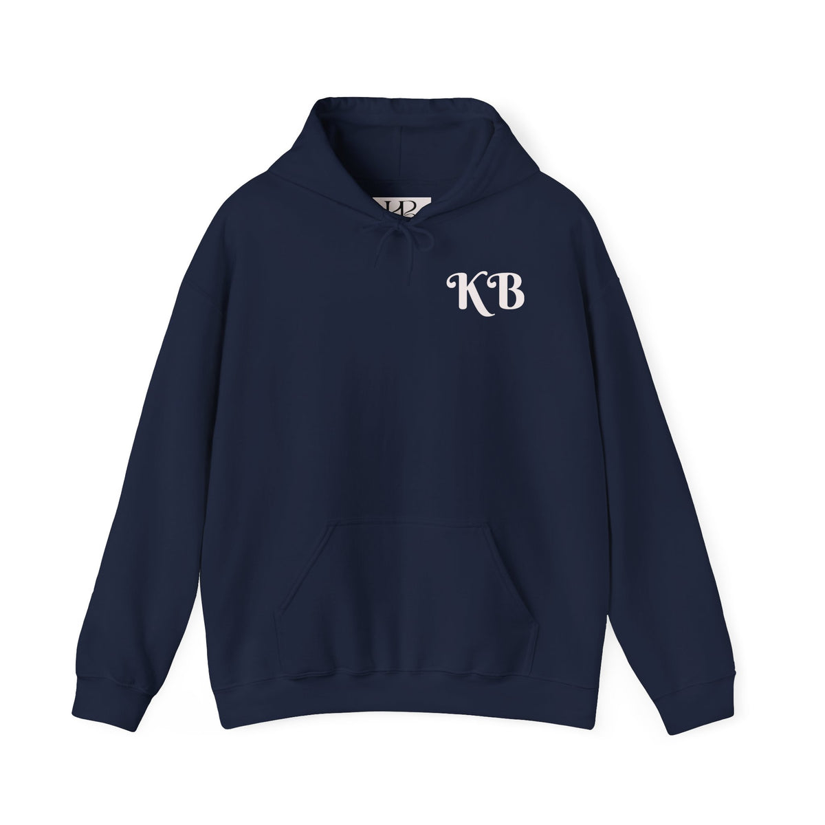 Sweat à Capuche Monogramme KB — Pull Initiales Classique