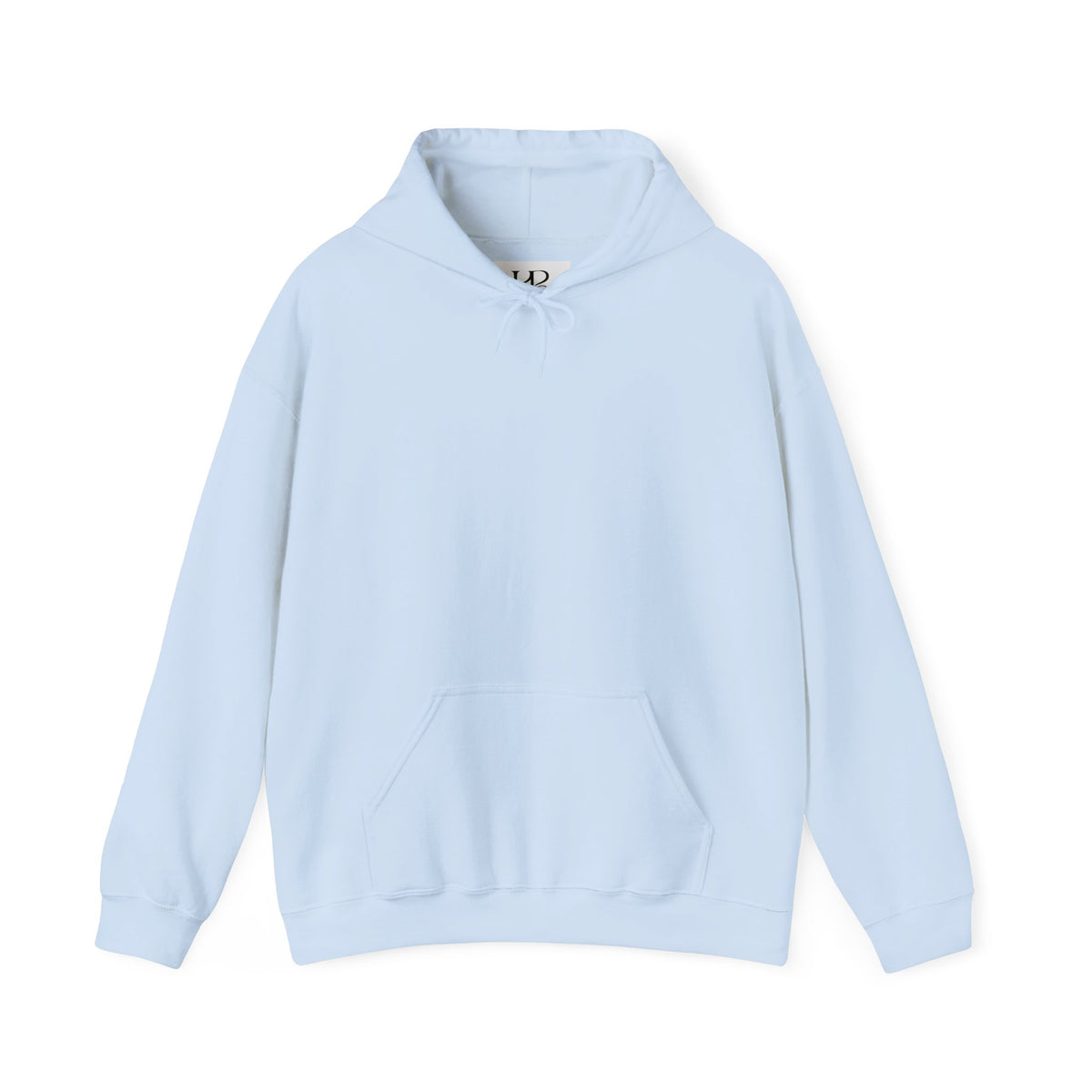 Sweat à capuche blanc douillet — Pull unisexe classique en mélange épais