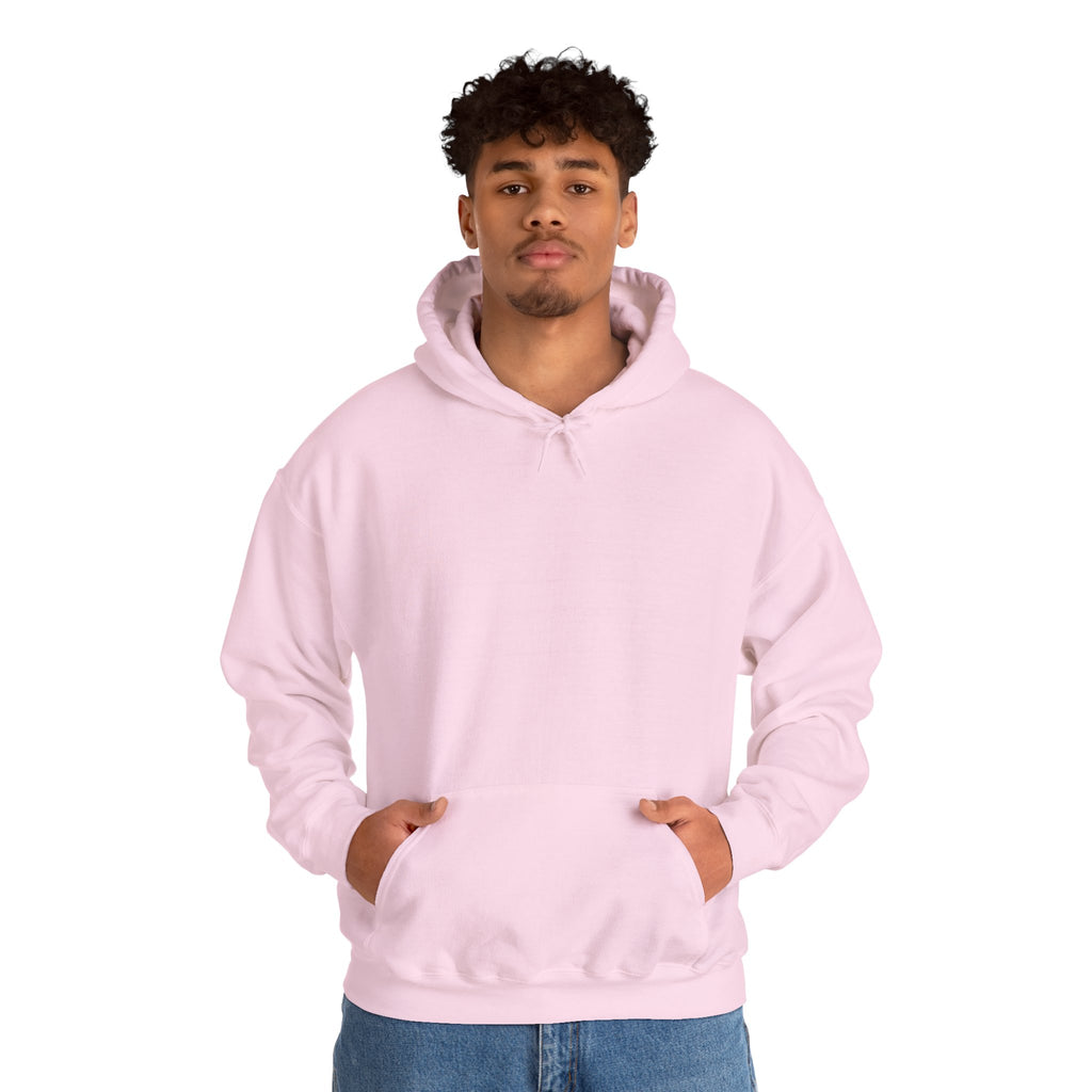 Sweat à capuche blanc douillet — Pull unisexe classique en mélange épais