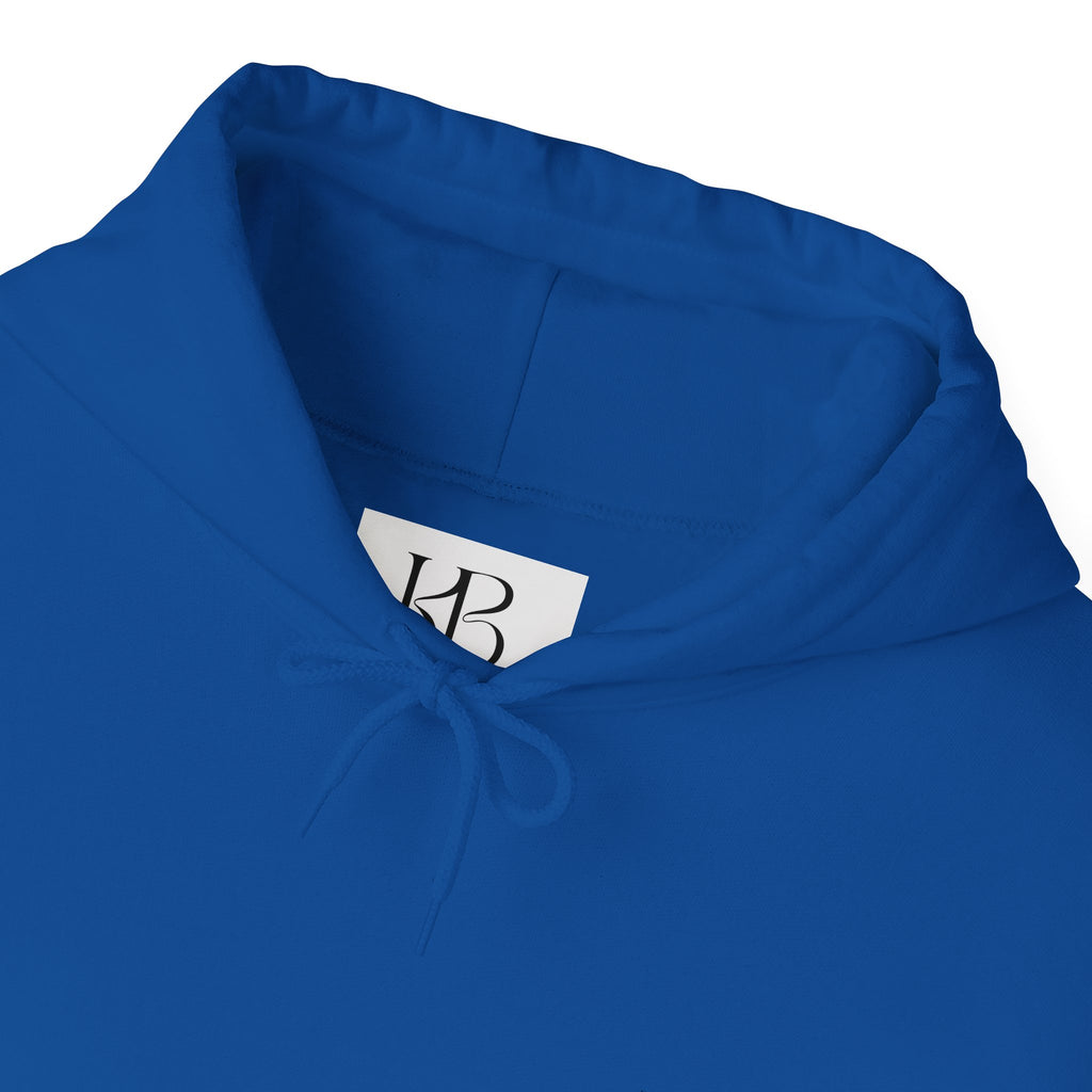 Sweat à capuche blanc douillet — Pull unisexe classique en mélange épais