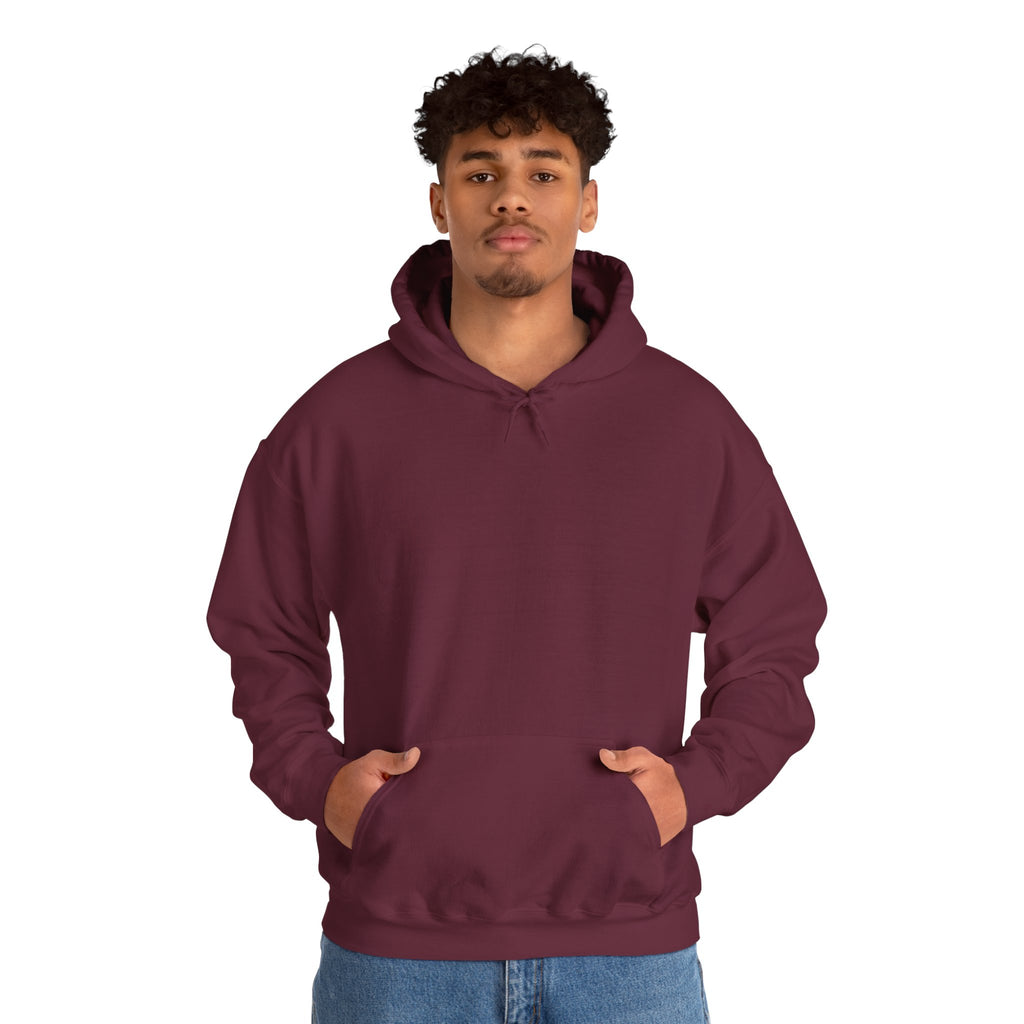 Sweat à capuche blanc douillet — Pull unisexe classique en mélange épais
