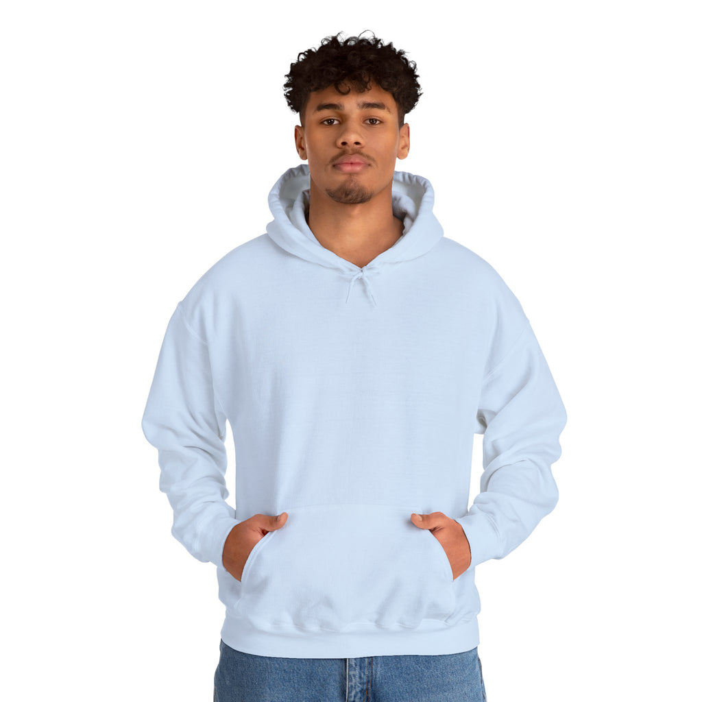 Sweat à capuche blanc douillet — Pull unisexe classique en mélange épais