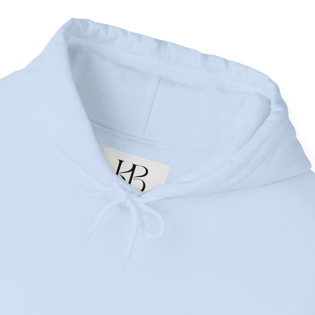 Sweat à capuche blanc douillet — Pull unisexe classique en mélange épais
