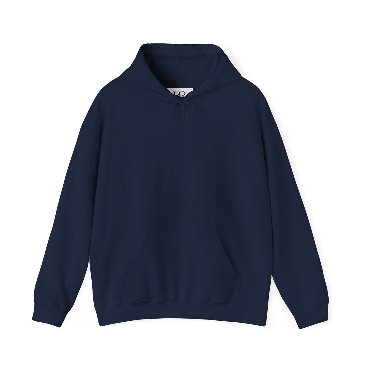 Sweat à capuche blanc douillet — Pull unisexe classique en mélange épais