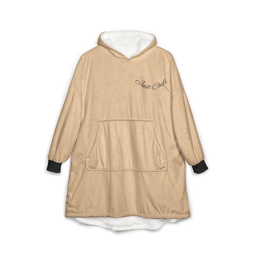 Cozy Camel Hooded Blanket – "Stay Cozy" Oversized Sherpa Hoodie Blanket