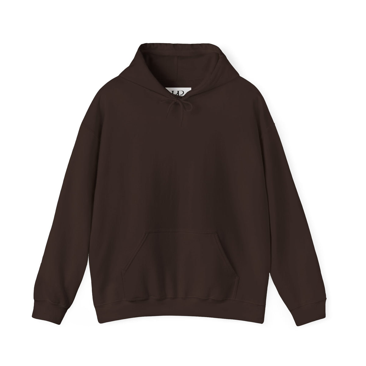 Sweat à capuche blanc douillet — Pull unisexe classique en mélange épais