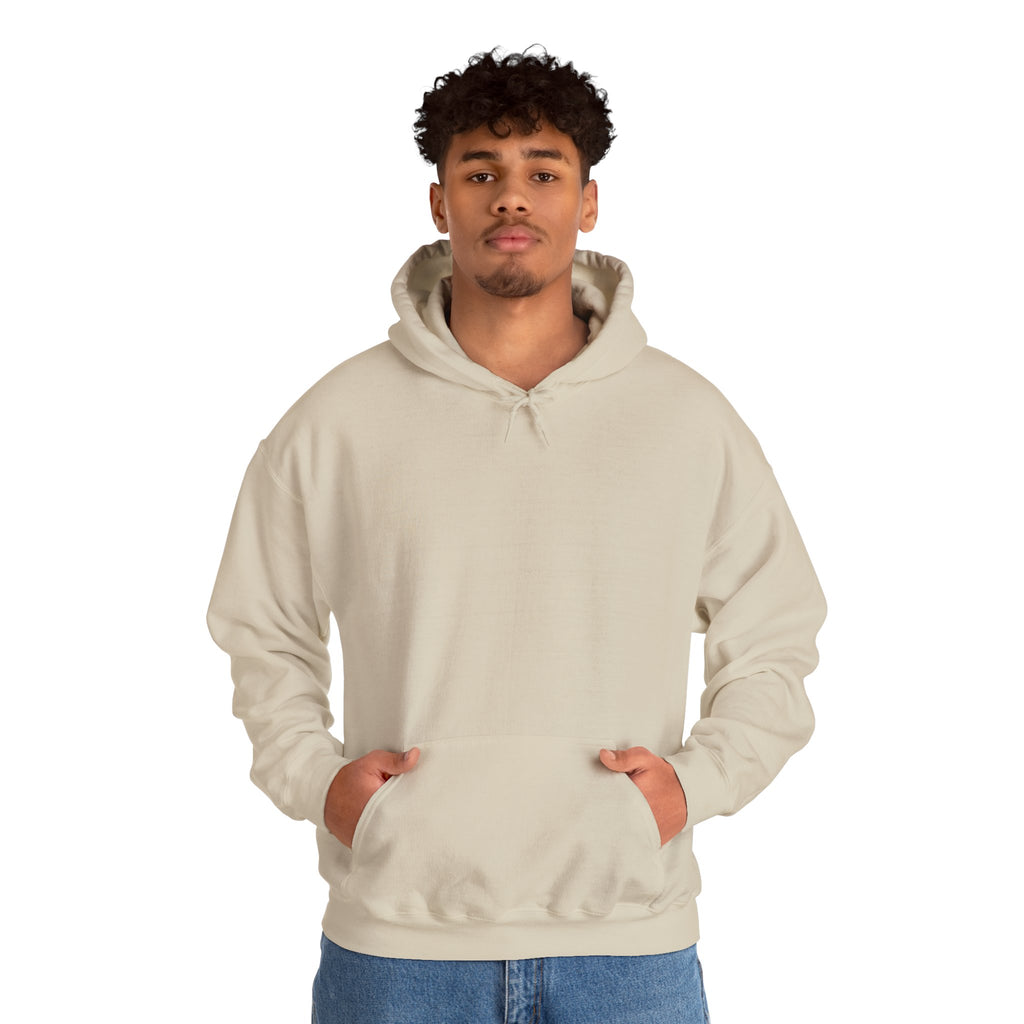 Sweat à capuche blanc douillet — Pull unisexe classique en mélange épais